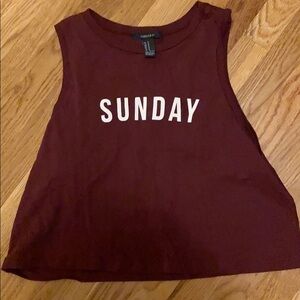 Crop tank